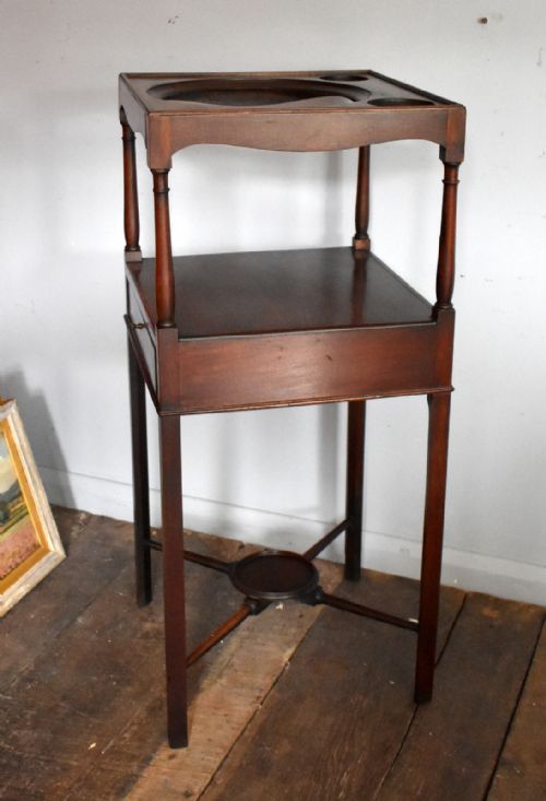 GEORGIAN MAHOGANY WASH STAND - ADDITIONAL PHOTO 6