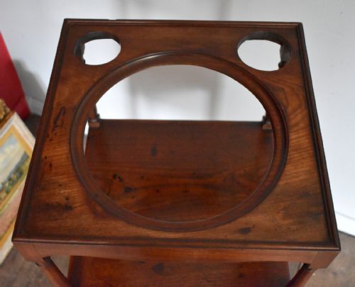 GEORGIAN MAHOGANY WASH STAND - ADDITIONAL PHOTO 7