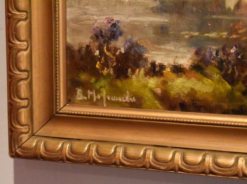 PAIR OF OIL PAINTINGS OF THE FAR EAST - ADDITIONAL PHOTO 10