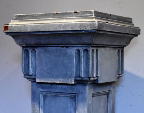 PAINTED PEDESTAL COLUMN - ADDITIONAL PHOTO 3