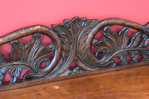 ANGLO INDIAN CARVED PADOUK WOOD SIDEBOARD - ADDITIONAL PHOTO 3