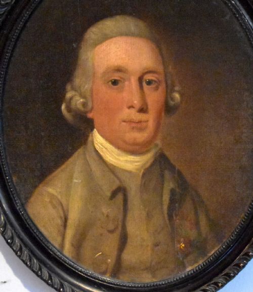 SUPERB FAMILY GROUP OF THREE GEORGIAN OIL PORTRAITS - ADDITIONAL PHOTO 4