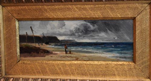 LANDSCAPE OIL SKETCH BY EDWIN ELLIS - ADDITIONAL PHOTO 3