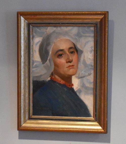 PORTRAIT OIL PAINTING BY ALBERT GILBERT - ADDITIONAL PHOTO 2