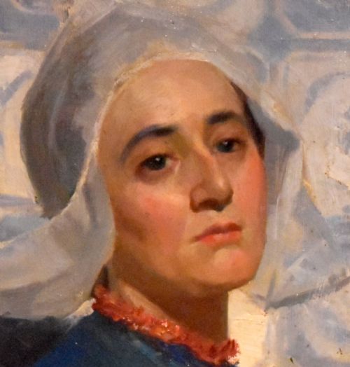 PORTRAIT OIL PAINTING BY ALBERT GILBERT - ADDITIONAL PHOTO 5