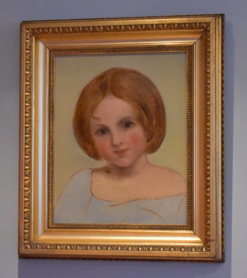 regency oil painting portrait sketch - CATEGORY: ANTIQUE ART - DATED REGENCY