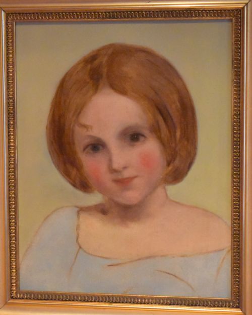 REGENCY OIL PAINTING PORTRAIT SKETCH - ADDITIONAL PHOTO 2