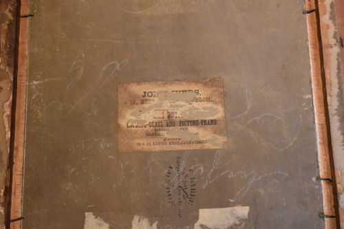 REGENCY OIL PAINTING PORTRAIT SKETCH - ADDITIONAL PHOTO 5