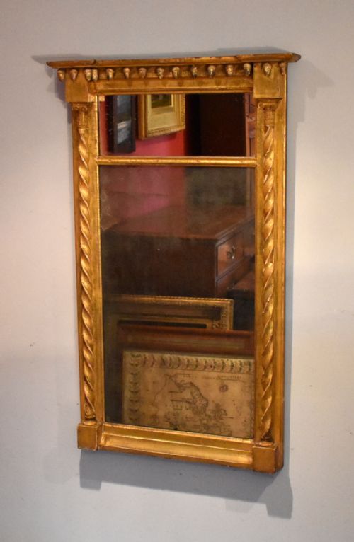 LARGE GEORGIAN GILTWOOD PIER MIRROR - ADDITIONAL PHOTO 1
