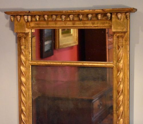 LARGE GEORGIAN GILTWOOD PIER MIRROR - ADDITIONAL PHOTO 2