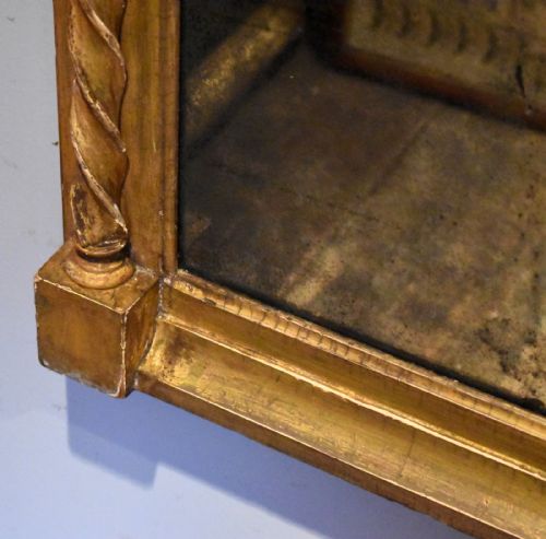 LARGE GEORGIAN GILTWOOD PIER MIRROR - ADDITIONAL PHOTO 6