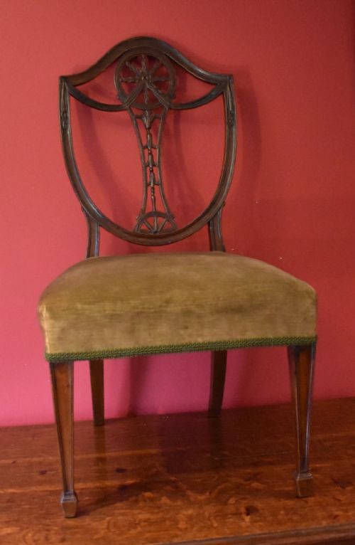 georgian mahogany child's chair - CATEGORY: ANTIQUE CHAIRS - DATED GEORGIAN