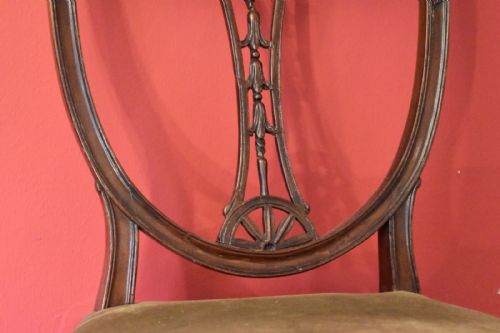 GEORGIAN MAHOGANY CHILD'S CHAIR - ADDITIONAL PHOTO 8