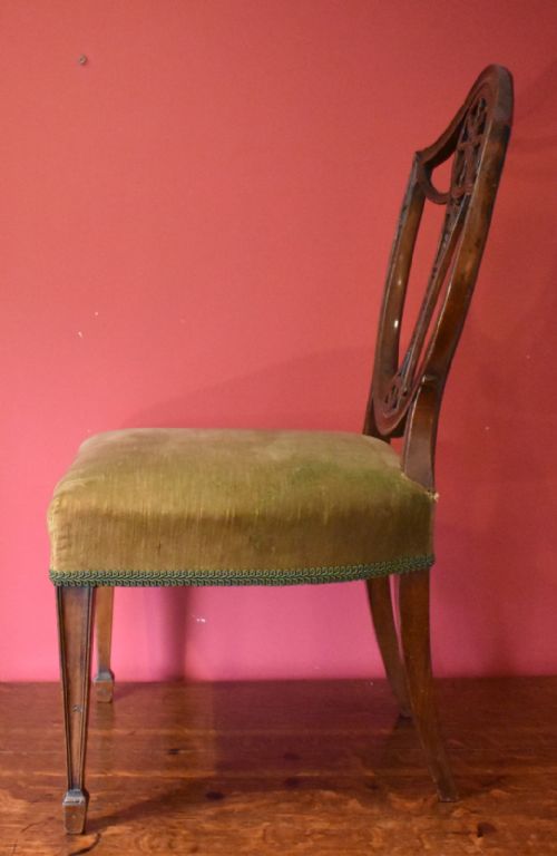 GEORGIAN MAHOGANY CHILD'S CHAIR - ADDITIONAL PHOTO 10