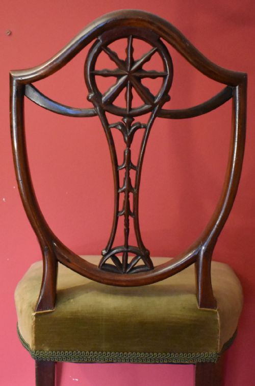 GEORGIAN MAHOGANY CHILD'S CHAIR - ADDITIONAL PHOTO 11