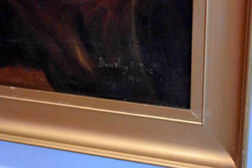 DECO PERIOD STILL LIFE OIL PAINTING - ADDITIONAL PHOTO 2