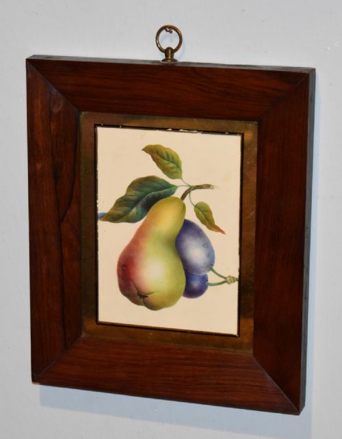 VICTORIAN MINIATURE WATERCOLOUR STUDY OF FRUIT - ADDITIONAL PHOTO 1