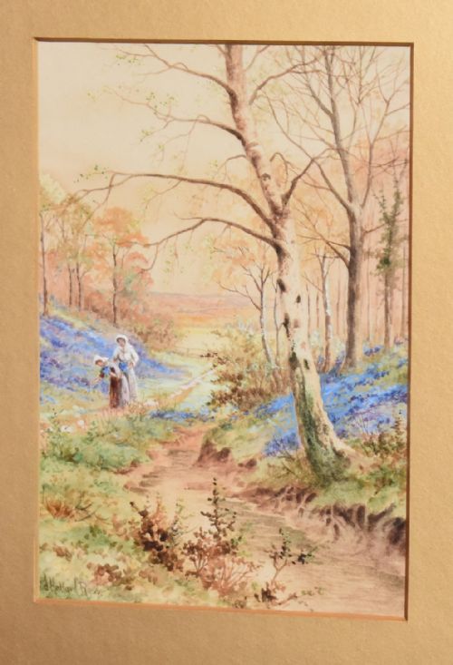 SET OF FOUR VICTORIAN WATERCOLOURS BY JOSEPH HALFORD ROSS - ADDITIONAL PHOTO 3