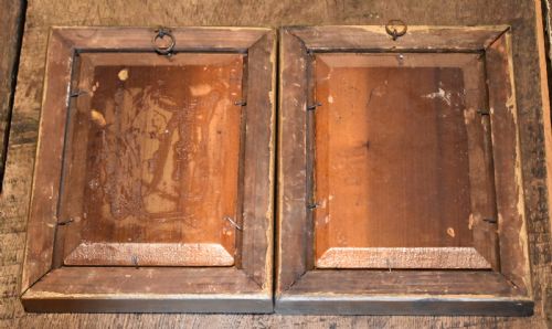 PAIR OF MINIATURE OILS BY RAYMOND LOUIS CHARMAISON - ADDITIONAL PHOTO 8