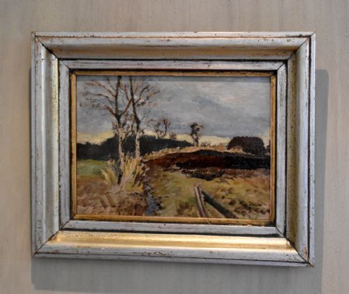 landscape oil painting by bernhard huys 18951973 - CATEGORY: ANTIQUE ART - DATED 1930
