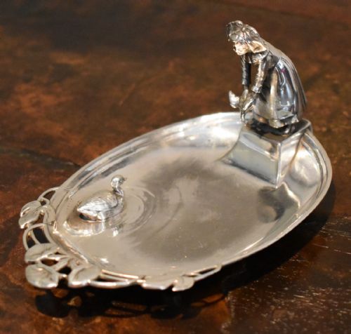 FINE WMF ART NOUVEAU PIN TRAY - ADDITIONAL PHOTO 2