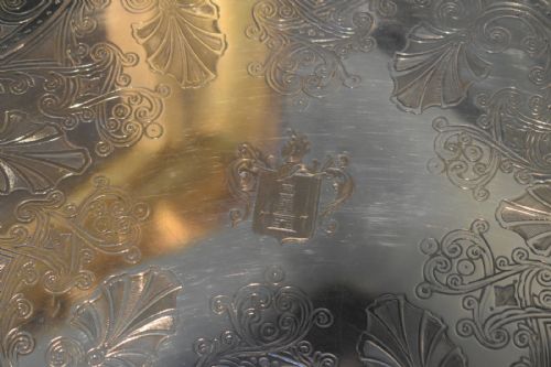 FINE ELKINGTON SILVER PLATE TRAY - ADDITIONAL PHOTO 2