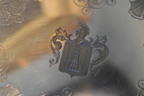 FINE ELKINGTON SILVER PLATE TRAY - ADDITIONAL PHOTO 5