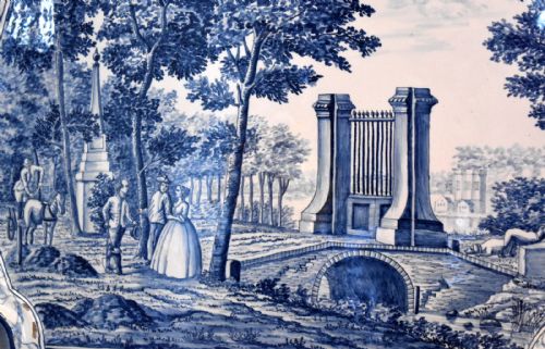 LARGE AND FINE DELFT WALL PLAQUE - ADDITIONAL PHOTO 6