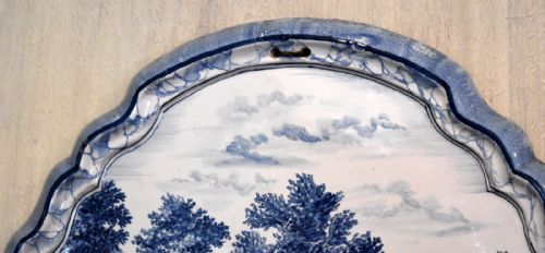 LARGE AND FINE DELFT WALL PLAQUE - ADDITIONAL PHOTO 7