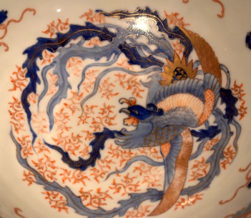 SUPERB LARGE FUKAGAWA PORCELAIN BOWL - ADDITIONAL PHOTO 7
