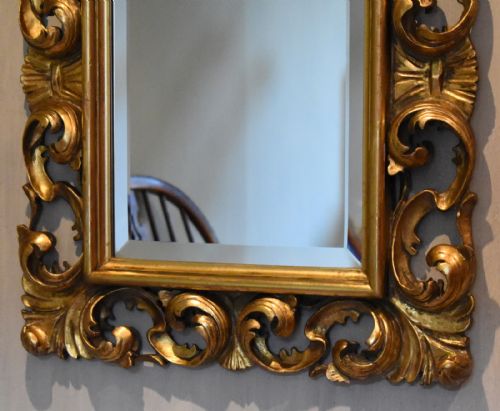 ITALIAN GILTWOOD MIRROR - ADDITIONAL PHOTO 1