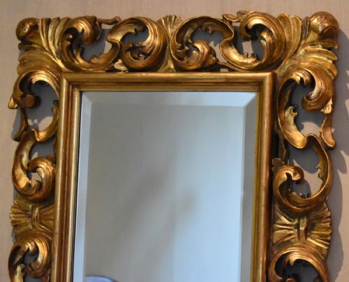 ITALIAN GILTWOOD MIRROR - ADDITIONAL PHOTO 3