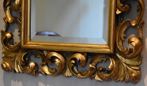 ITALIAN GILTWOOD MIRROR - ADDITIONAL PHOTO 5