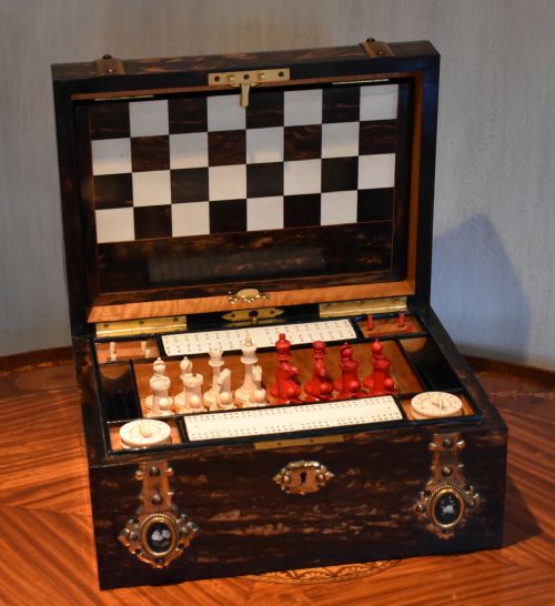 SUPERB VICTORIAN COROMANDEL GAMES COMPENDIUM - ADDITIONAL PHOTO 8
