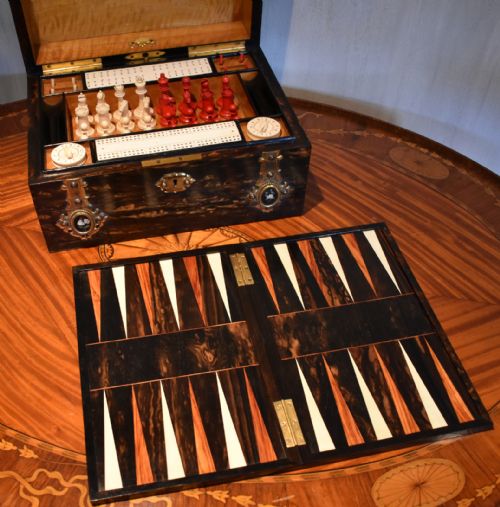SUPERB VICTORIAN COROMANDEL GAMES COMPENDIUM - ADDITIONAL PHOTO 11