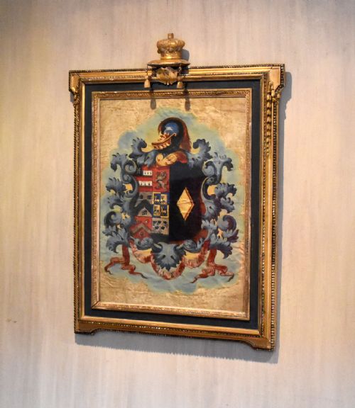 eighteenth century armorial painting - CATEGORY: ANTIQUE ART - DATED 1800