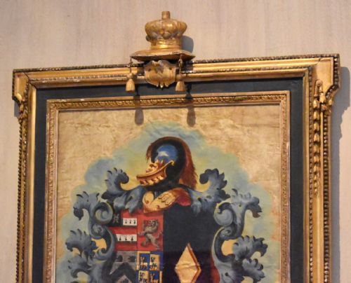 EIGHTEENTH CENTURY ARMORIAL PAINTING - ADDITIONAL PHOTO 2