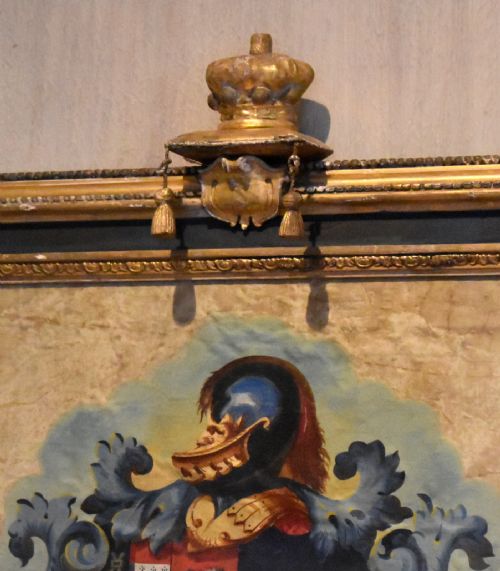 EIGHTEENTH CENTURY ARMORIAL PAINTING - ADDITIONAL PHOTO 5