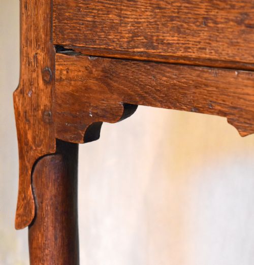 EARLY GEORGIAN OAK SIDE TABLE - ADDITIONAL PHOTO 8