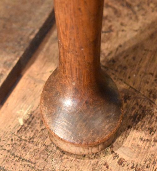 EARLY GEORGIAN OAK SIDE TABLE - ADDITIONAL PHOTO 9