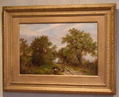 'MILL LANE' OIL PAINTING BY FREDERICK FOOTTIT - ADDITIONAL PHOTO 1