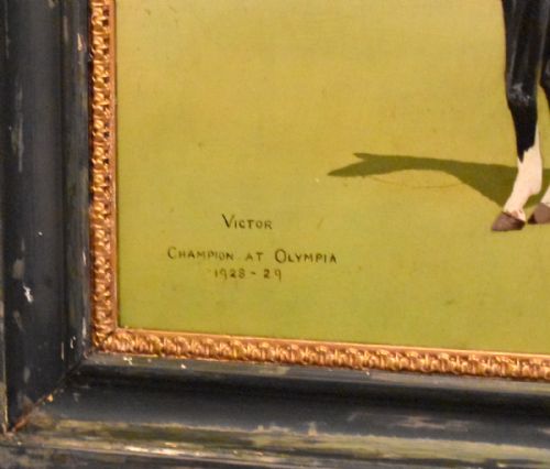 HORSE OIL PAINTING 'VICTOR' BY L MALLENDER - ADDITIONAL PHOTO 3