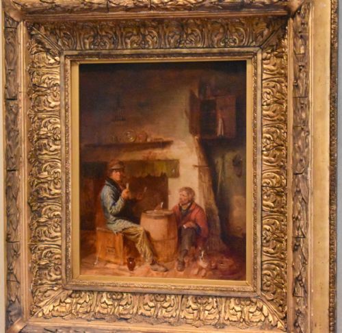 SUPERB OIL PAINTING BY EDMUND BRISTOW 17871876 - ADDITIONAL PHOTO 2