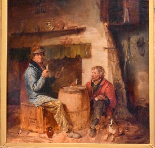 SUPERB OIL PAINTING BY EDMUND BRISTOW 17871876 - ADDITIONAL PHOTO 4