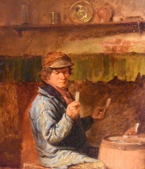 SUPERB OIL PAINTING BY EDMUND BRISTOW 17871876 - ADDITIONAL PHOTO 6