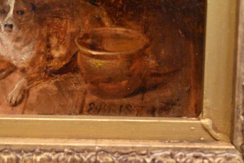 SUPERB OIL PAINTING BY EDMUND BRISTOW 17871876 - ADDITIONAL PHOTO 8