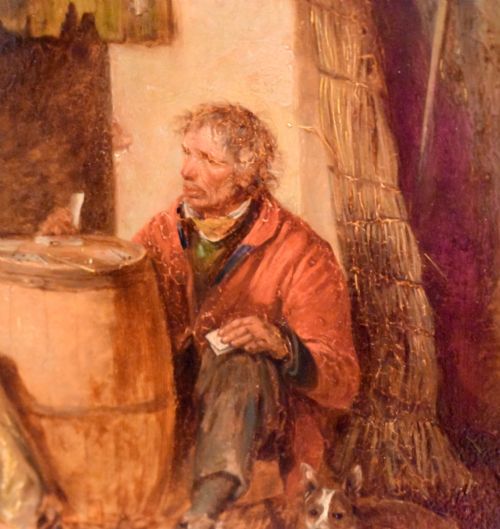 SUPERB OIL PAINTING BY EDMUND BRISTOW 17871876 - ADDITIONAL PHOTO 11