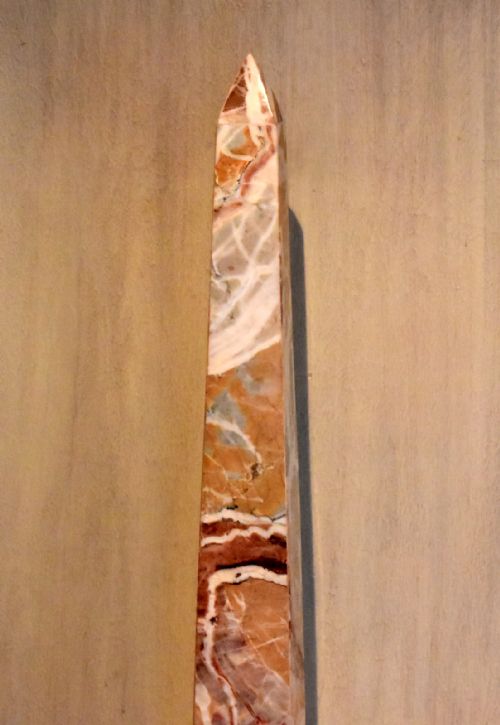 LARGE MARBLE OBELISK - ADDITIONAL PHOTO 2