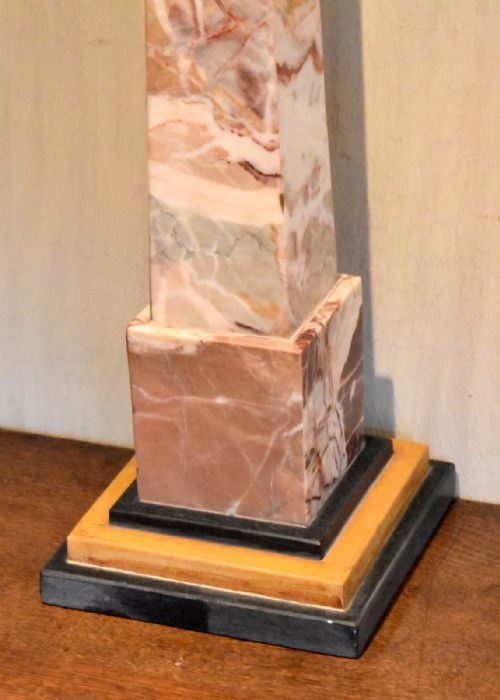 LARGE MARBLE OBELISK - ADDITIONAL PHOTO 3