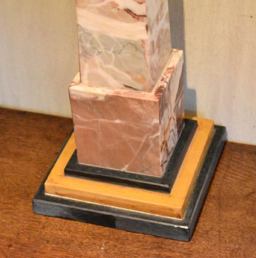 LARGE MARBLE OBELISK - ADDITIONAL PHOTO 4